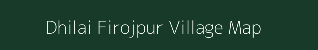 Dhilai Firojpur village map in Uttar Pradesh