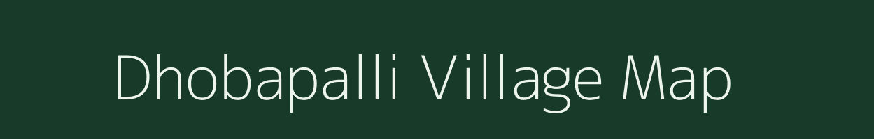 Dhobapalli village map in Odisha