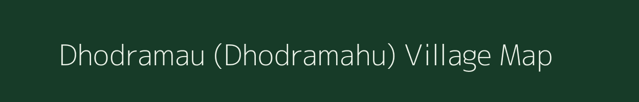 Dhodramau (Dhodramahu) village map in Madhya Pradesh