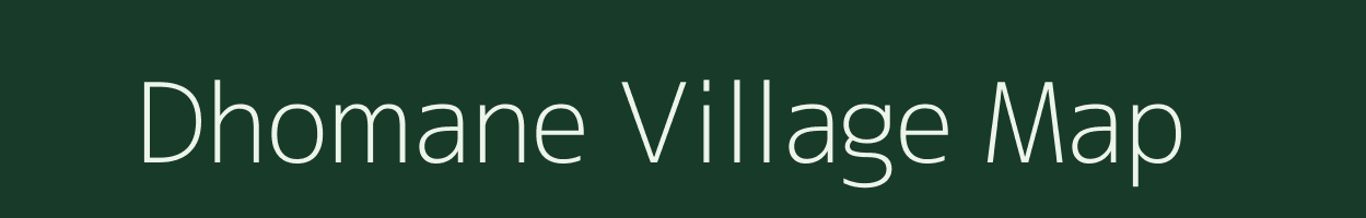 Dhomane village map in Maharashtra