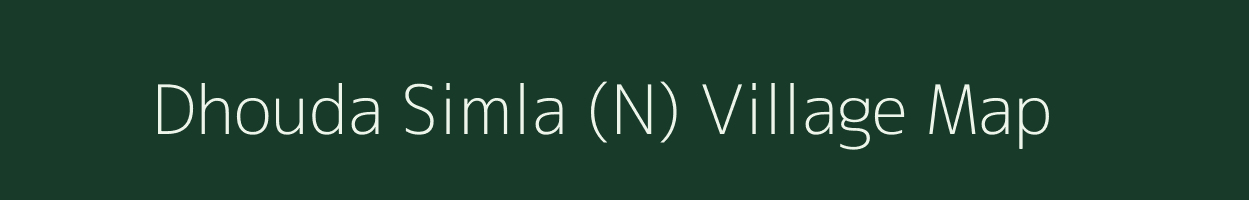 Dhouda Simla (N) village map in West Bengal