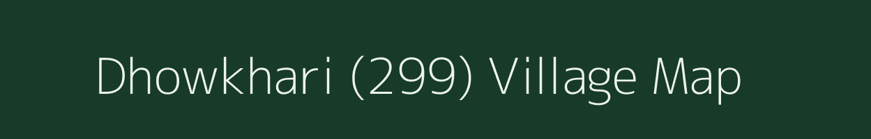 Dhowkhari (299) village map in Madhya Pradesh