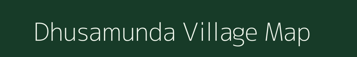 Dhusamunda village map in Odisha