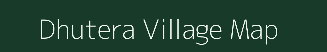 Dhutera village map in Maharashtra