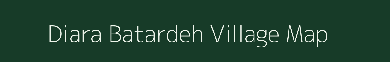 Diara Batardeh village map in Bihar