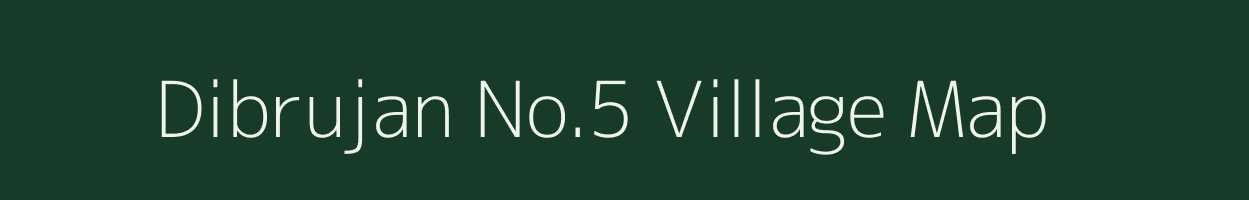 Dibrujan No.5 village map in Assam