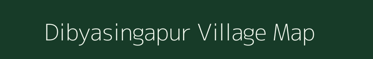 Dibyasingapur village map in Odisha