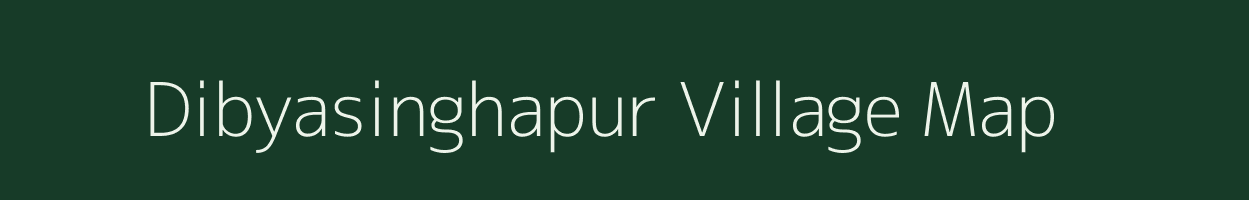 Dibyasinghapur village map in Odisha