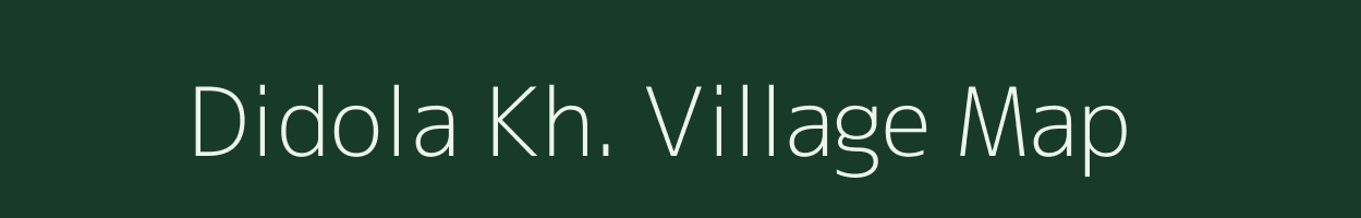 Didola Kh. village map in Maharashtra