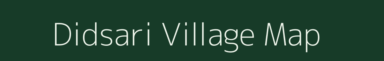 Didsari village map in Uttarakhand