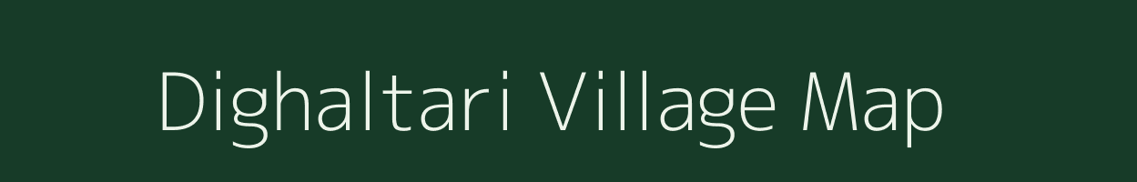 Dighaltari village map in West Bengal