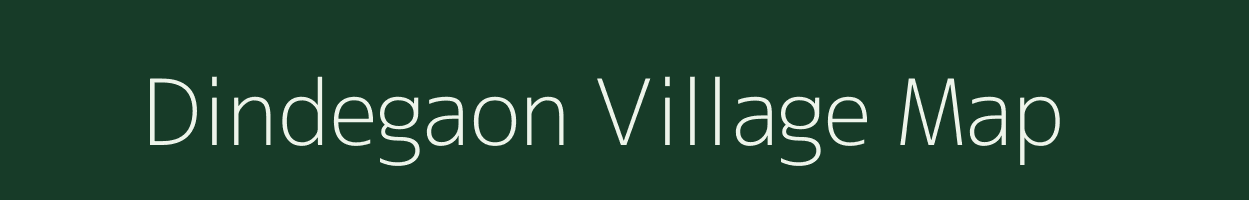 Dindegaon village map in Maharashtra