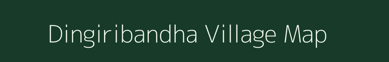 Dingiribandha village map in Odisha
