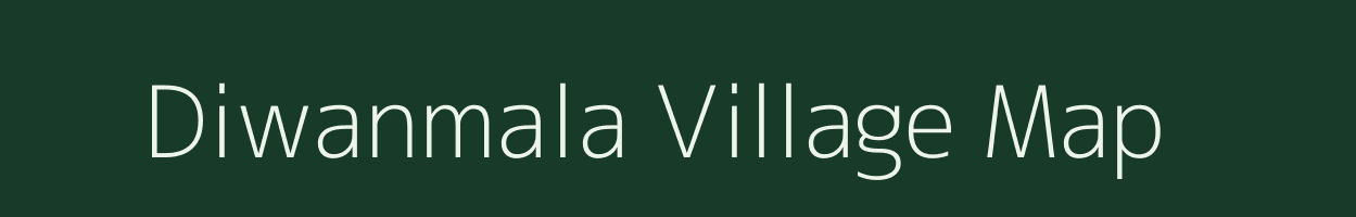 Diwanmala village map in Maharashtra