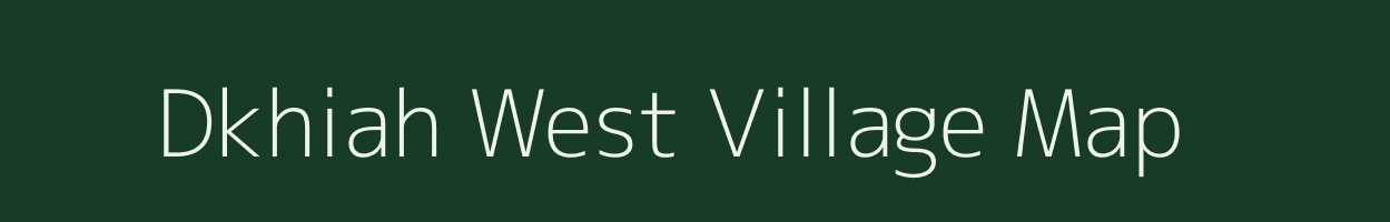 Dkhiah West village map in Meghalaya