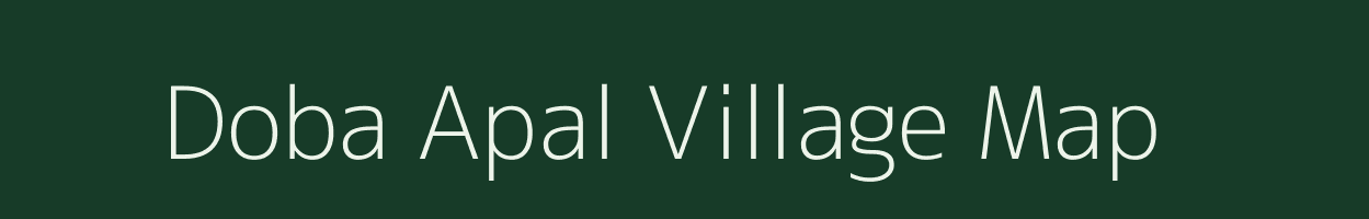 Doba Apal village map in Meghalaya