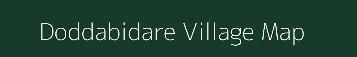 Doddabidare village map in Karnataka