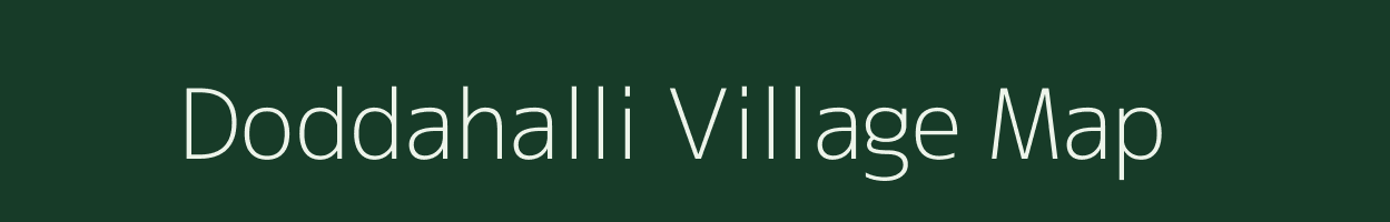 Doddahalli village map in Karnataka