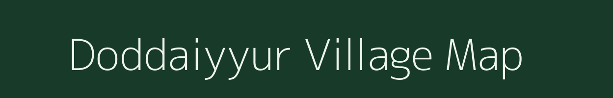 Doddaiyyur village map in Karnataka