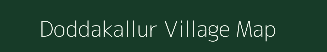 Doddakallur village map in Karnataka