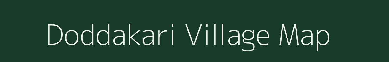 Doddakari village map in Karnataka