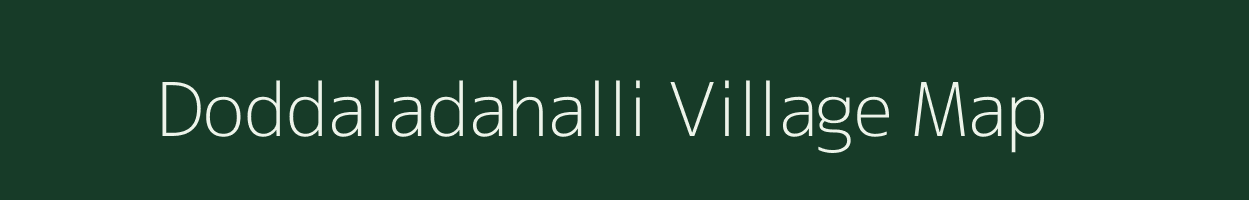 Doddaladahalli village map in Karnataka