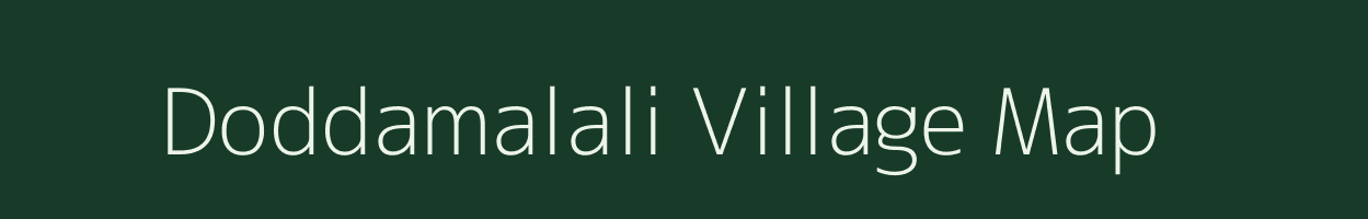 Doddamalali village map in Karnataka