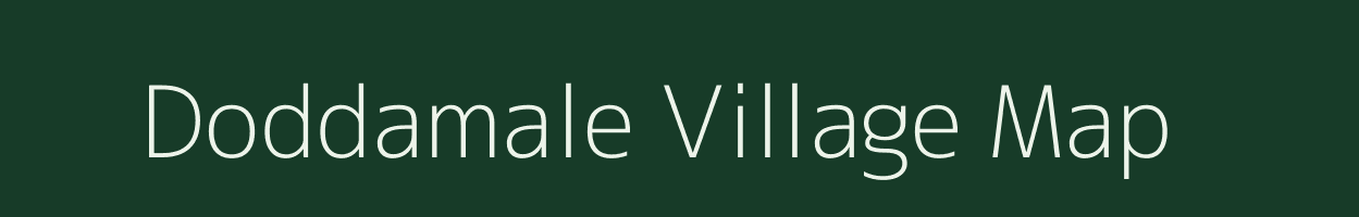 Doddamale village map in Karnataka