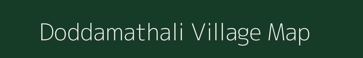 Doddamathali village map in Karnataka