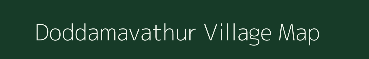 Doddamavathur village map in Karnataka