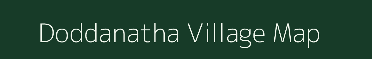 Doddanatha village map in Karnataka