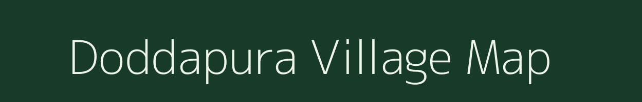 Doddapura village map in Karnataka