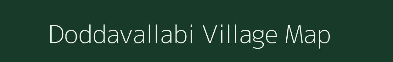 Doddavallabi village map in Karnataka