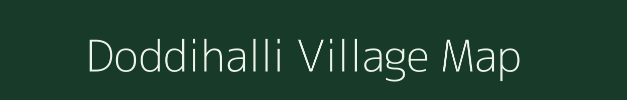 Doddihalli village map in Karnataka