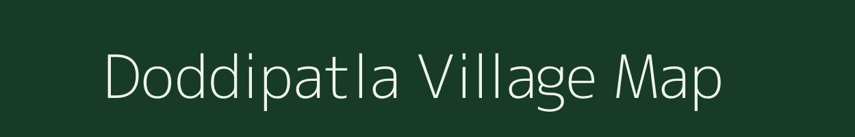 Doddipatla village map in Andhra Pradesh