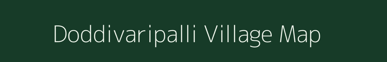 Doddivaripalli village map in Karnataka