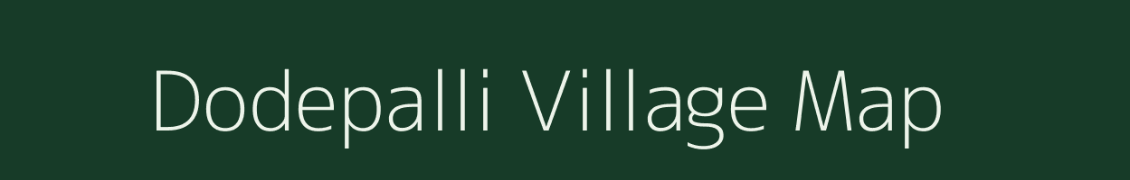 Dodepalli village map in Maharashtra