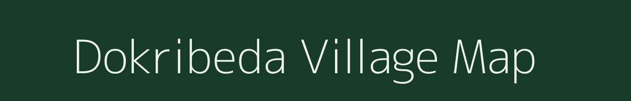 Dokribeda village map in Odisha