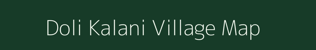 Doli Kalani village map in Rajasthan