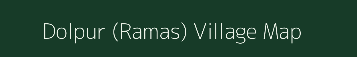 Dolpur (Ramas) village map in Gujarat