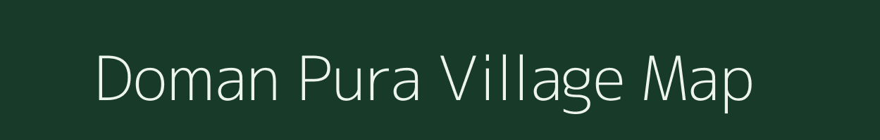Doman Pura village map in Uttar Pradesh