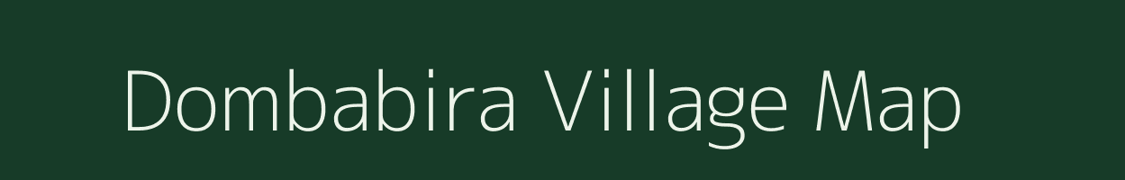 Dombabira village map in Jharkhand