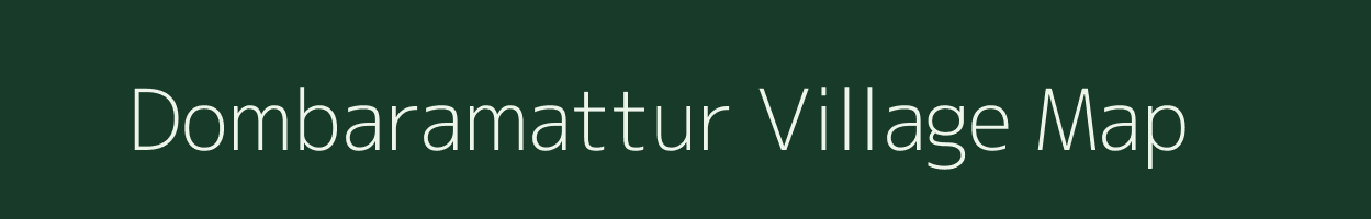 Dombaramattur village map in Karnataka