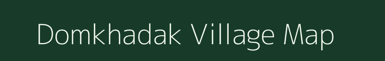 Domkhadak village map in Maharashtra