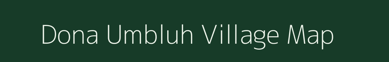 Dona Umbluh village map in Meghalaya