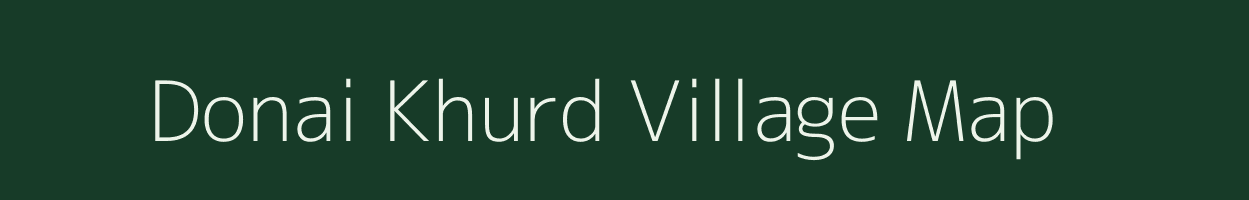 Donai Khurd village map in Jharkhand