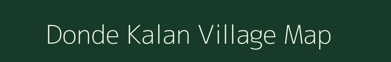 Donde Kalan village map in Chhattisgarh