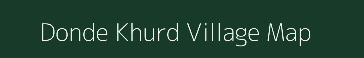 Donde Khurd village map in Chhattisgarh