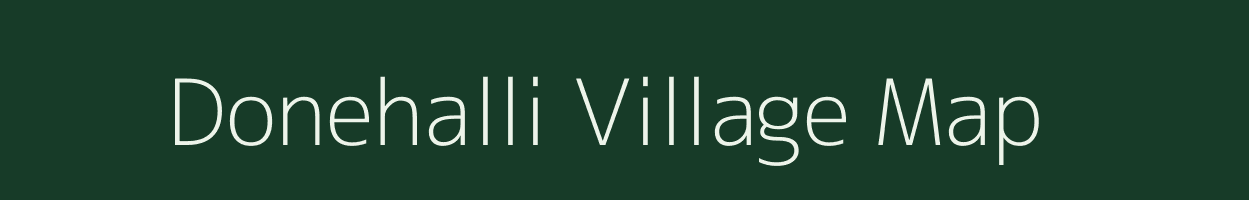 Donehalli village map in Karnataka