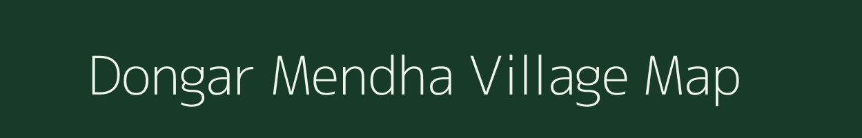 Dongar Mendha village map in Maharashtra